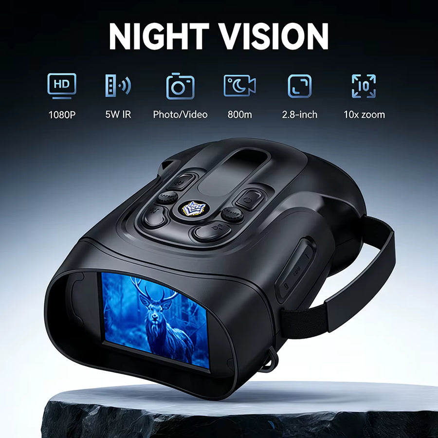 Jumelles de vision nocturne infrarouge pour la chasse et l'observation